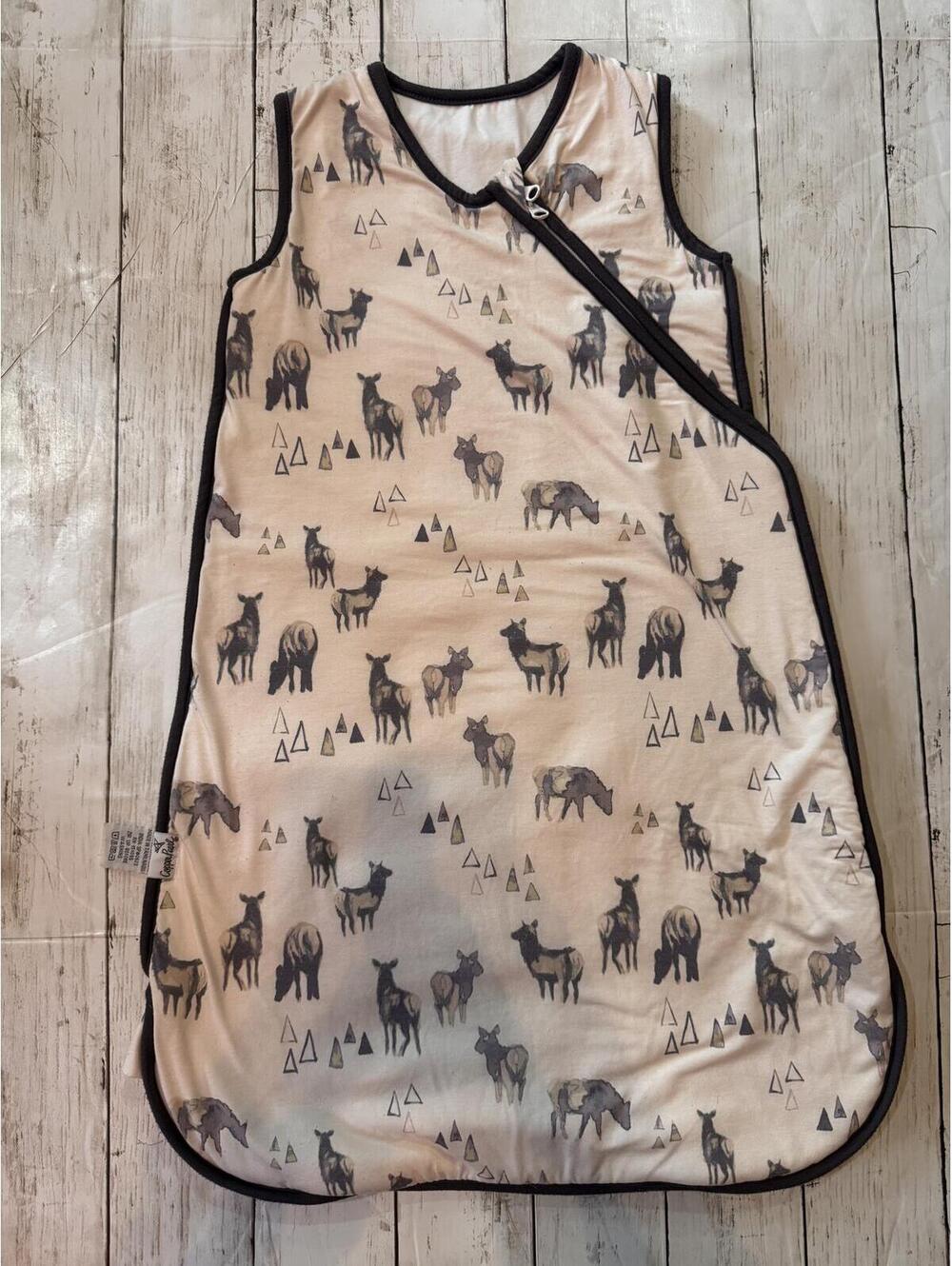 Copper Pearl Woodland Deer Sleep Sack 6-12 Months Neutral Baby Sleep Bag